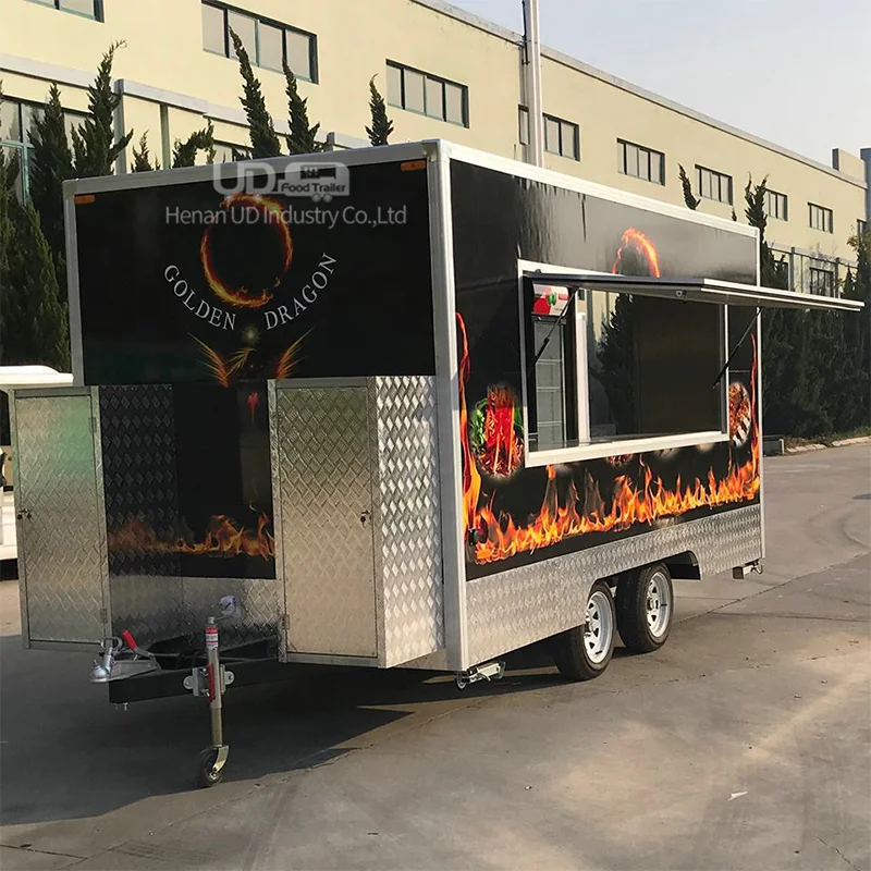 모바일 푸드 트럭 키오스크 타코 카트, 주스 맥주 바, 커피 밴, BBQ 컨세션 트레일러, 거리 세일