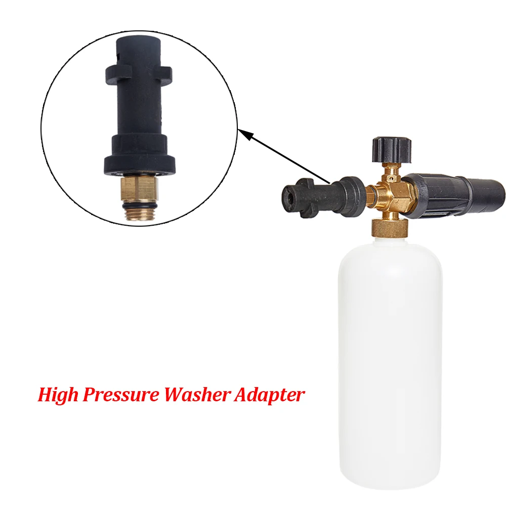 Foam Lance Adapter Fitting for Black Decker Connector Adapter For Foam Nozzle High Pressure Washer