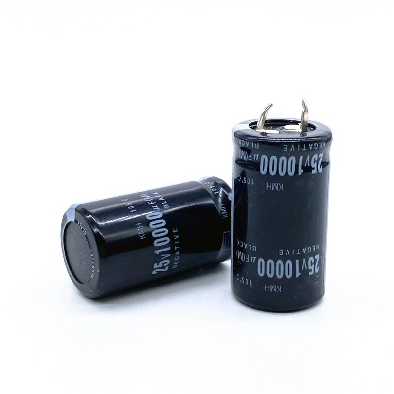 

2pcs/lot 25V 10000UF Radial DIP Aluminum Electrolytic Capacitors size 22*40 10000UF 25V Tolerance 20%