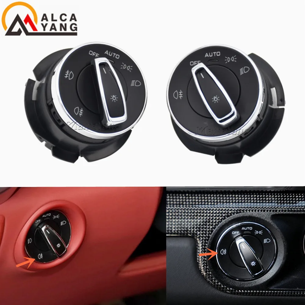 Malcayang For Porsche Cayenne Turbo GTS 92A 958 Macan 991 911 991R GT3 Head Light Switch Head Lamp Switch