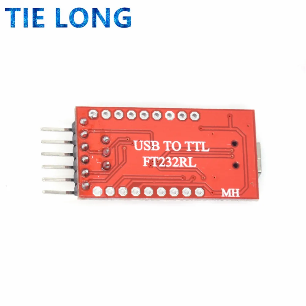 Imagem -02 - Tielong-módulo Adaptador Serial para Arduino Ft232rl Ftdi Usb 3.3v 5.5v para Ttl Ft232 Mini Port Comprar Uma Boa Qualidade por Favor ME Escolha