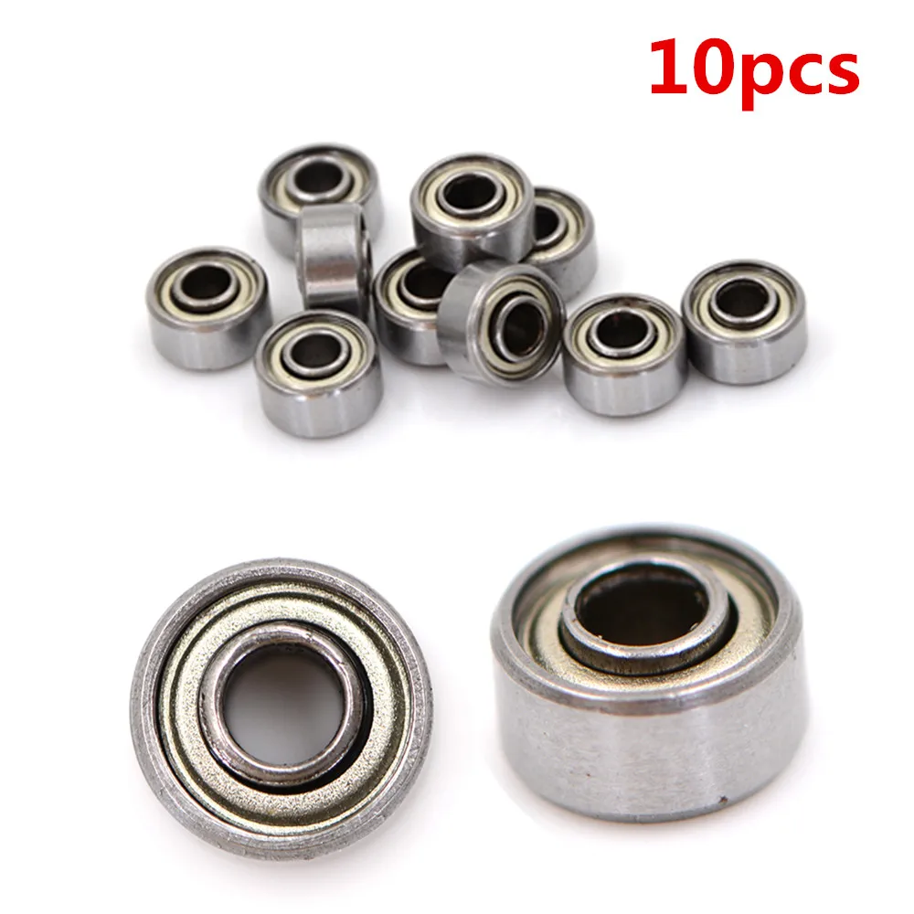 10pcs/Lot 3*8*4mm Small 693ZZ Miniature Ball Bearings Double Shielded Miniature Metal Steel Bearing