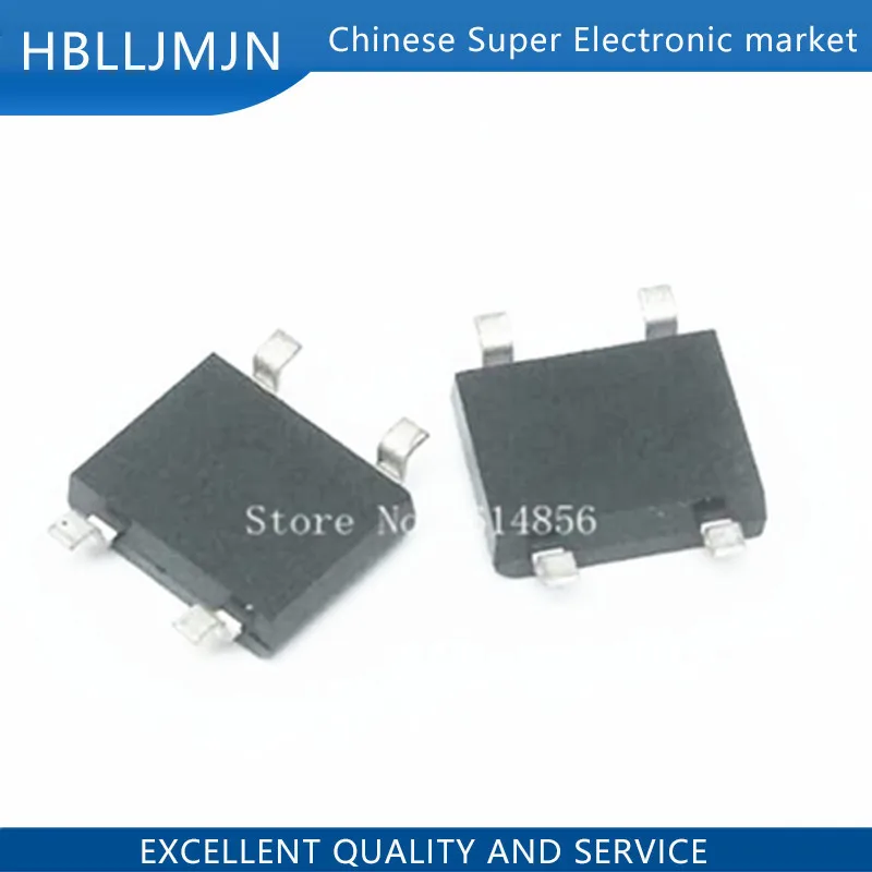 50PCS DB207S SOP4 DB207 DB107S SOP SMD  DF06S DB157S