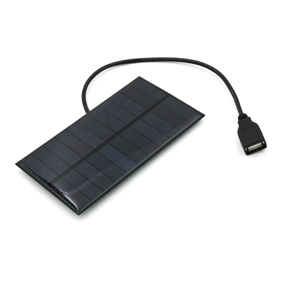 6VDC 2 3 4.5 6 W wat Panel słoneczny ładowarka głośnik Bluetooth Powebank aparat cyfrowy 5V wyjście USB Panel słoneczny 6V