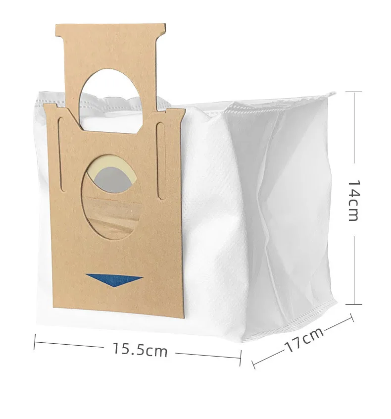 Para ecovacs t9 aivi acessórios sacos desiguais originais eco saco de pó pano mop filtro hepa robô deebot ozmo t8 peças aspirador pó