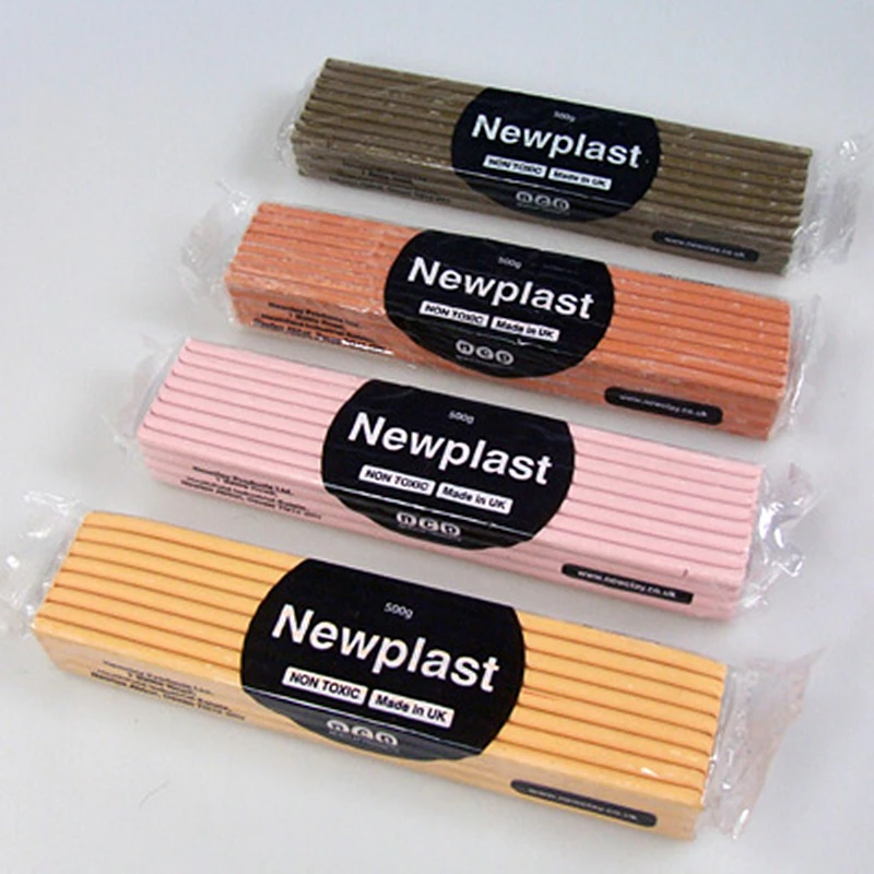 500g UK ANISKY professional Newplast imported stop motion animation oily Not dry clay,Can be reused polymer clay,Model clay