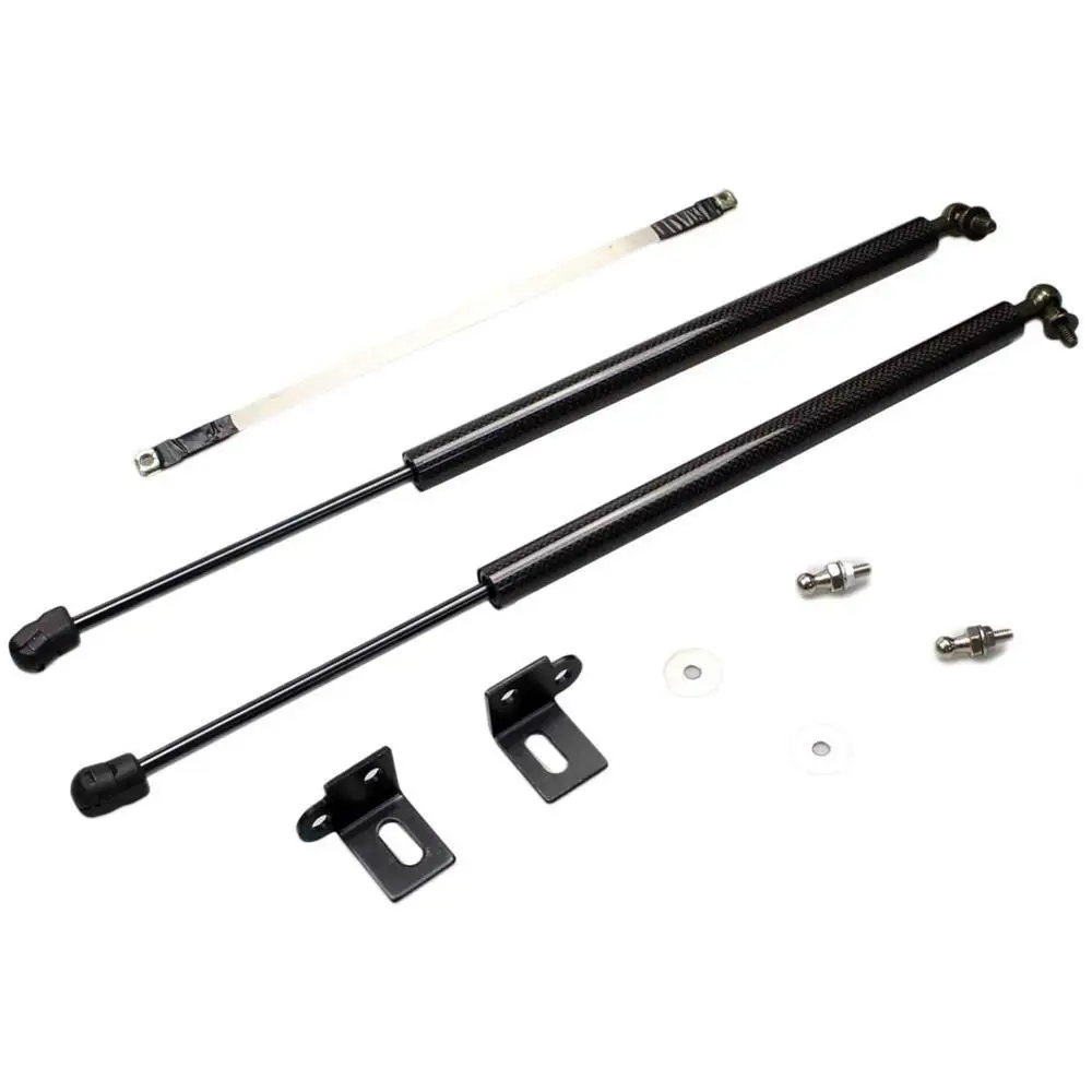 For HONDA CRV CR-V (RE1–RE5, RE7) 2007-2011 2x Auto Bonnet Hood Carbon Fiber Modify Gas Struts Lift Support Shock Damper