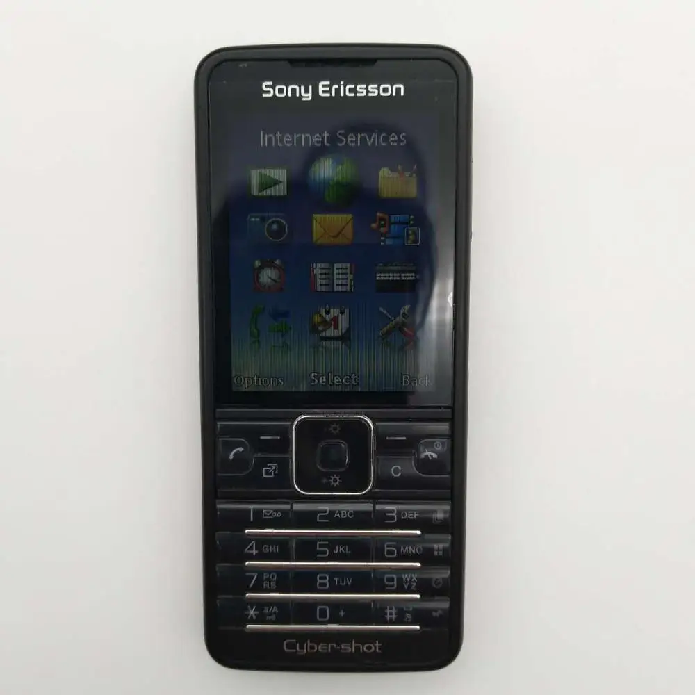 Sony Ericsson C901 Diperbaharui-Ponsel Tidak Terkunci Asli 2.2 '3G 5,0 MP Radio FM Ponsel Tidak Terkunci Pengiriman Gratis