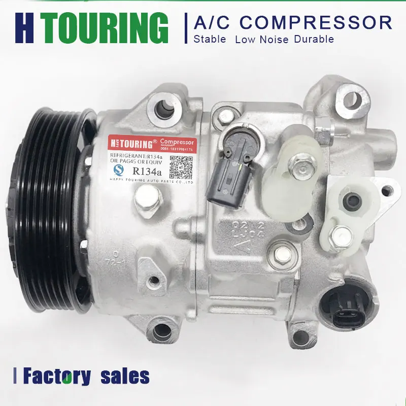 

TSE19C Auto AC Compressor for Toyota Sienna 2.7L 2.7 2010 2011 2012 8831008081 447280-9110 447150-4920 447280-6240 447280-9110