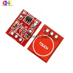 10PCS/LOT NEW TTP223 Touch button Module Capacitor type Single Channel Self Locking Touch switch sensor