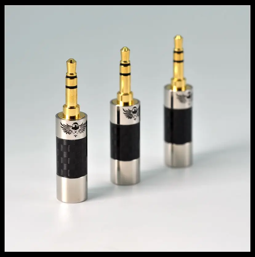 Eagle 3.5MM Stereo Plug Original Authentic Gold Plating High Quality Plug-in