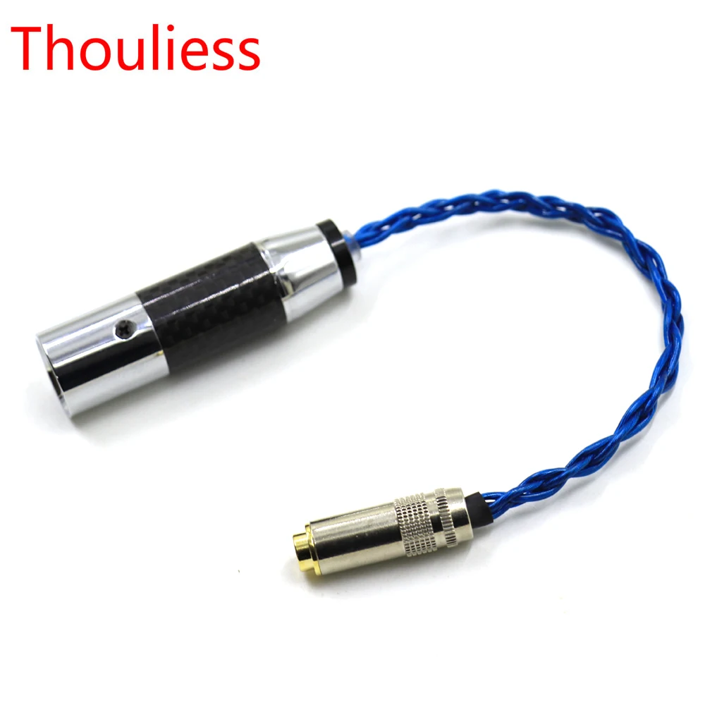 

Thouliess BlueRose HIFI 4.4mm Male to 4PIN XLR Female AUX AMP Recording Audio Cable