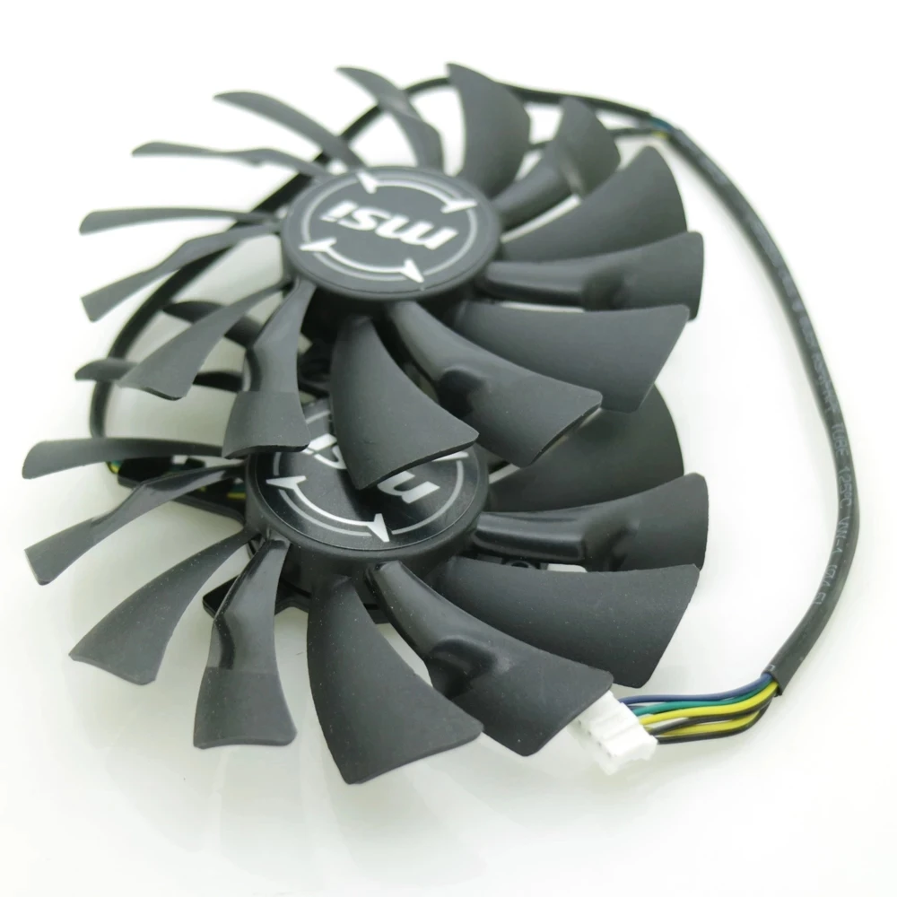 Вентилятор для графической карты MSI GTX1060, 1070, 1070Ti, 1080, RX570, RX580