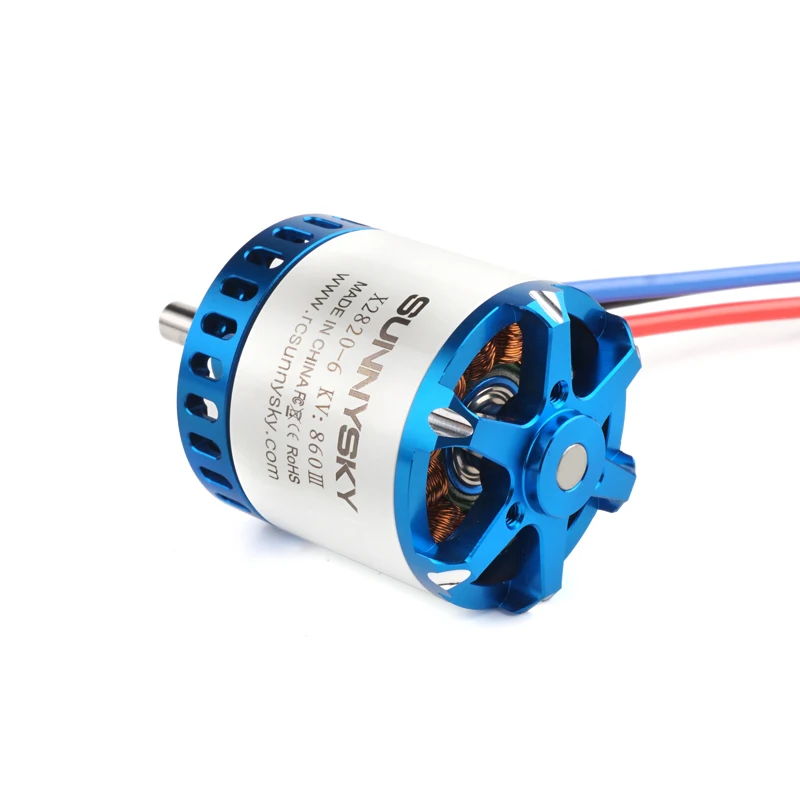 SUNNYSKY X2820-III 570/860/1000/1250KV Brushless Motor for RC Quadcopter Airplanes Fixed Wing Plane