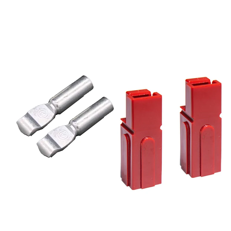 2pcs Single Pole Quick Connect Plug 30A/75A/120A 600V Battery Connector Power Plug for Winch Cable