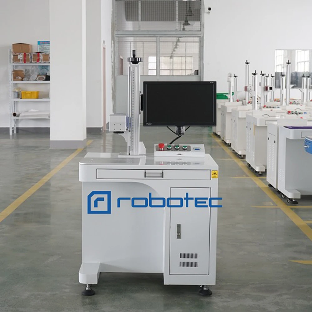 Hot Promotion !!! Rotary Axis 20W 30W 50W Raycus Max JPT Fiber Laser Marking Machine For Metal Jewelry Rings Plastic