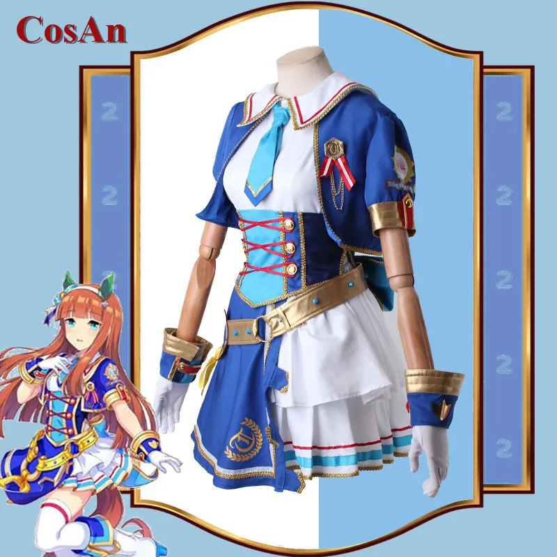 CosAn New Game Umamusume: Pretty Derby Cosplay Costume 3rd EVENT WINNING DREAM STAGE Uniforms Activity Party Role Play Clothing