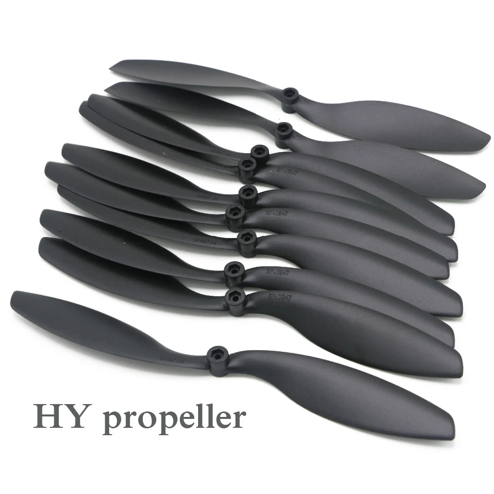 10pcs/lot HY propeller 5045/6030/7060/8043/8060/9047/1047/1147 For RC Airplane Plane Airplane Quadcopter Toys DIY Blade