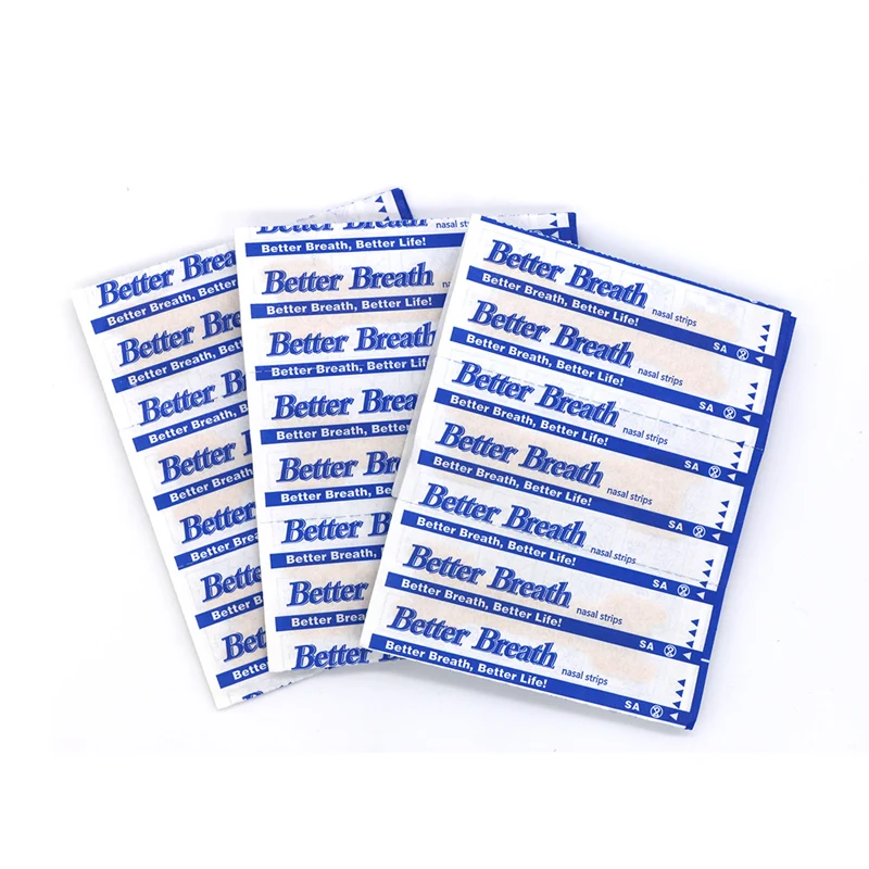 2000pcs/lot Anti-snoring Patch Nasal Strips Have a Relax Sleep Batter Nose Breathe Size（55x16mm） Valid Stop Snore Solution