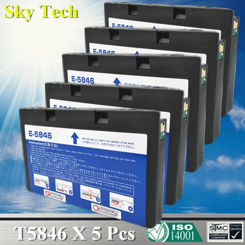 Quality Compatible Ink Cartridge For T5846  , E-5846 For Epson PictureMate PM200 PM240 PM260 PM280 PM290 PM225 PM300 etc