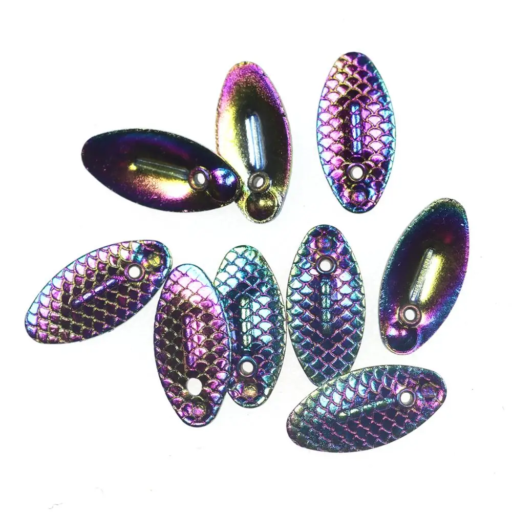 Vamvfly 송어 Panfish 플라이 낚시용 마이크로 플라이 낚시 스푼, 새로운 10 개