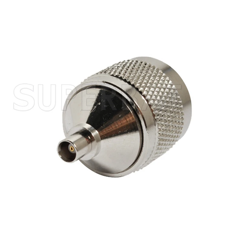 Superbat N-MCX adaptador n macho ao conector coaxial reto fêmea do rf de mcx