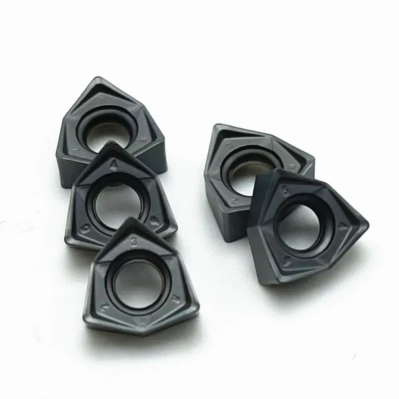WNMU040304 high quality original double-sided hexagonal fast feed milling insert carbide tool CNC lathe cutting tool WNMU 040304