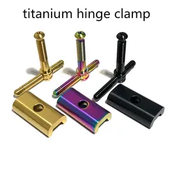 Folding bicycle titanium hinge clamp buckle for brompton ultralight folding buckle wrench