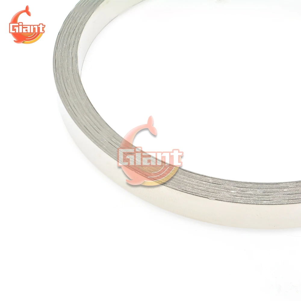 1 Roll 10m 18650 Li-ion Battery Nickel Sheet Plate Nickel Plated Strip Connector Steel Belt Spot Welding Machine Battery Welders