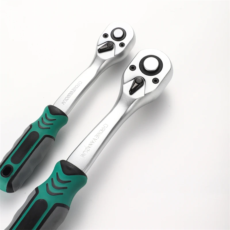 1/3PCS Ratchet Handle Wrench 1/4\