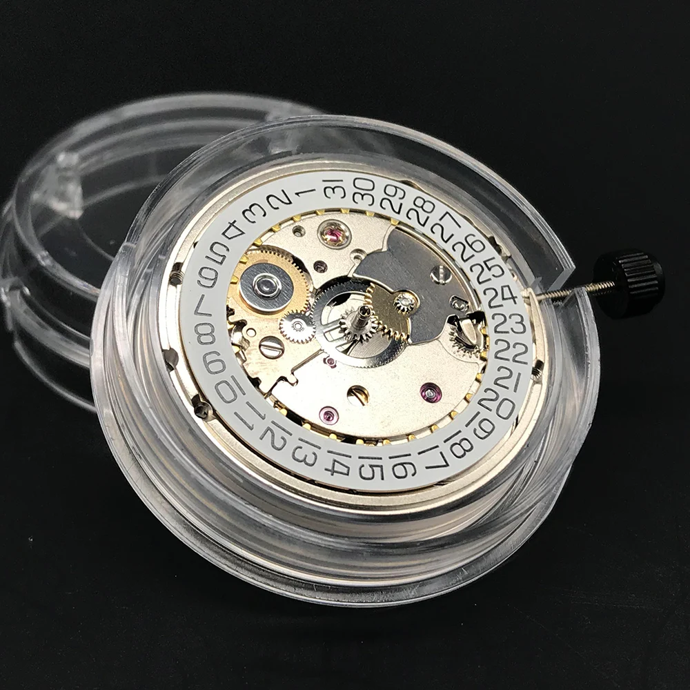 Movt SW200-1 Automatic Self-winding Mechanical Movement 26 Jewels Hacking/Quickset Date Sellita Original SW200 (2824)