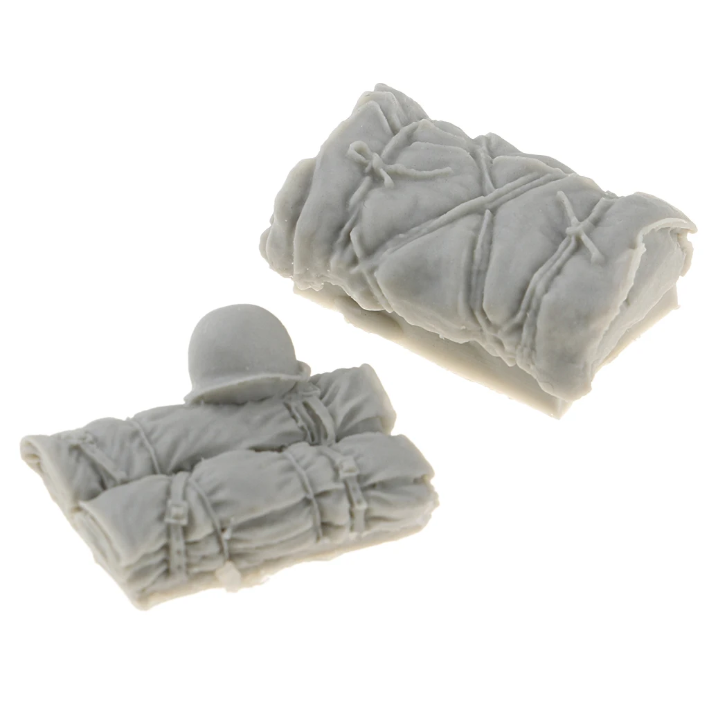 1/35 Scale Mini Resin Soldier Package Hat Model DIY Accessories for Diorama