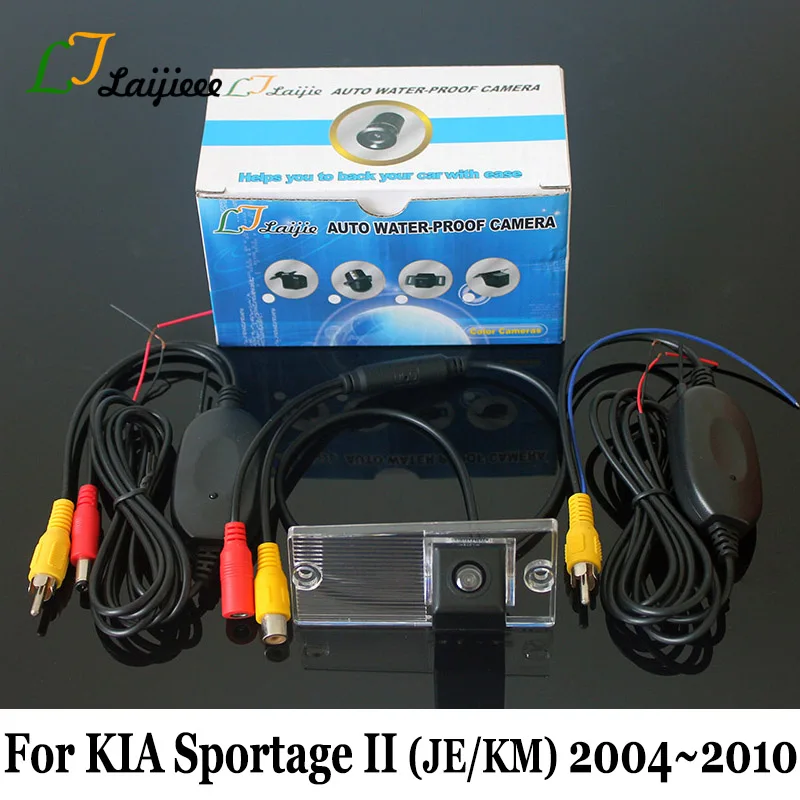 

Car Parking Camera For KIA Sportage II JE KM 2004~2010 / RCA AUX Wireless Rear View Camera / HD CCD Night Vision Backup Camera