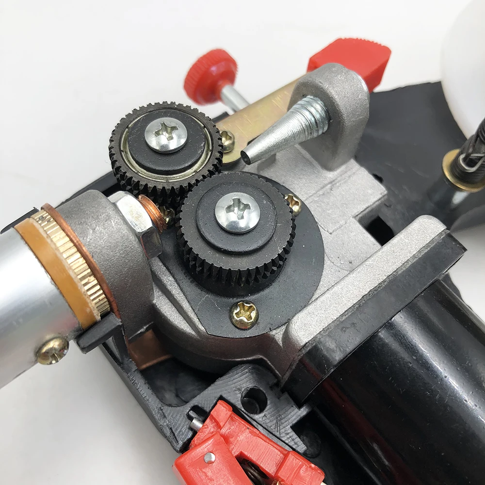 NEW Nylon Body Toothed Roller NBC-200A MIG Spool Gun Push Pull Feeder Aluminum Steel Welding Torch without Cable Wire 0.8-1.0mm