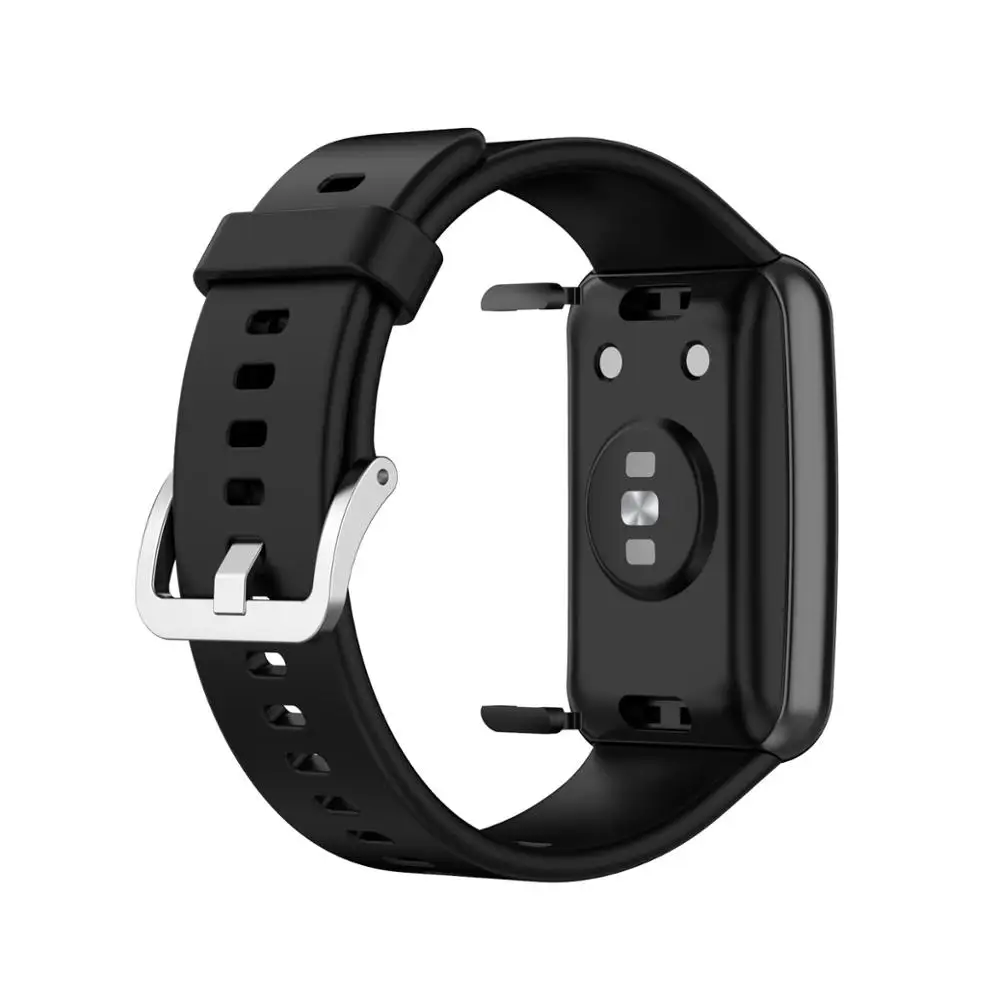 Sport band for Huawei Watch Fit TIA-B09 strap Replacement Silicone Bracelet Smart Accessorie for huawei watch fit band with tool