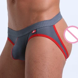 Sexy Gay Jockstrap Underwear Men Transparent  String Homme Slip Sexy Erotic Homens Mens Thongs And G Strings Cueca Gay WJ