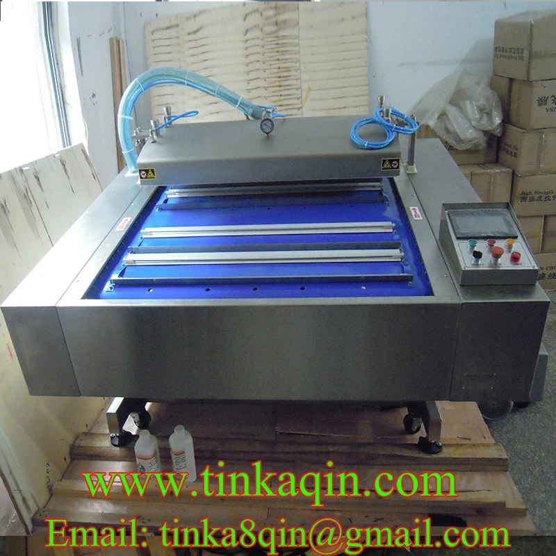 HVB-1020F هواليان المستمر فراغ آلة الختم سريع فراغ آلة التلقائي فراغ آلة الختم الغذاء اللحوم الفول فيغباب