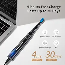 Sonic Electric Toothbrush with Travel Case #4