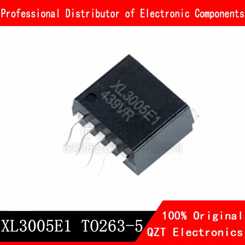 10 Buah/Lot XL3005E1 XL3005 32V 5A TO-263-5 LED Step-Down Chip Arus Konstan Baru Asli Dalam Stok