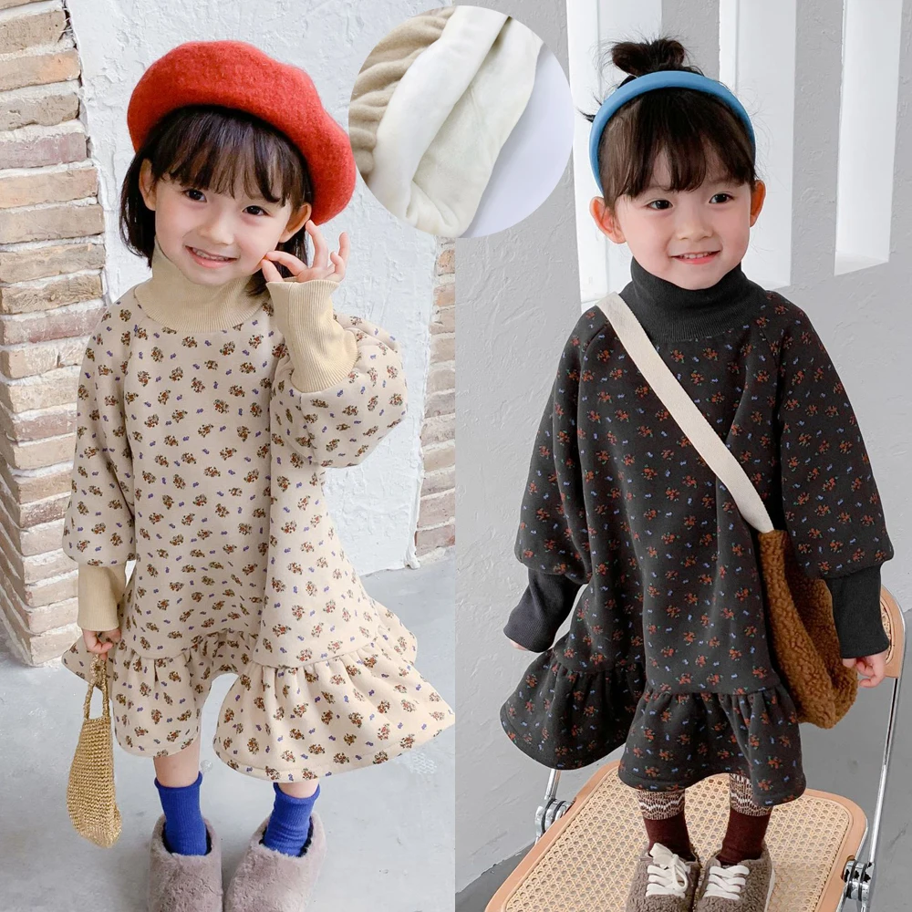 2020 Baby Girls Dresses Winter Dress Children Clothing Party Kids Costumes Dress for Girls Princess Dress Christmas Girl Clothes