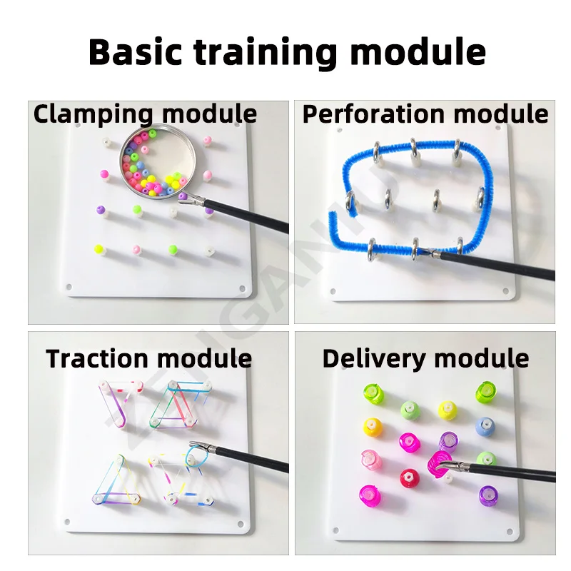 Laparoscopic Simulator Instruments For Nurse Students Laparoscopy Trainer Training Box Module Surgical Sutures Kit Tools