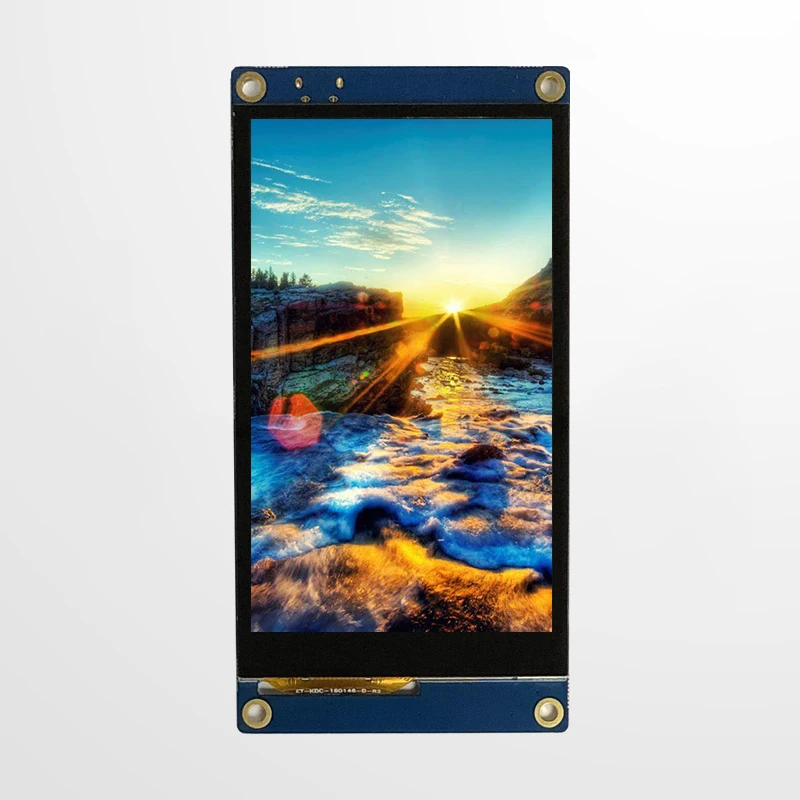4.0 inch 480*800, ST7701S,full viewing angle, RS232 or RS485 interface, IPS LCD  with capacitive touch panel and UART board