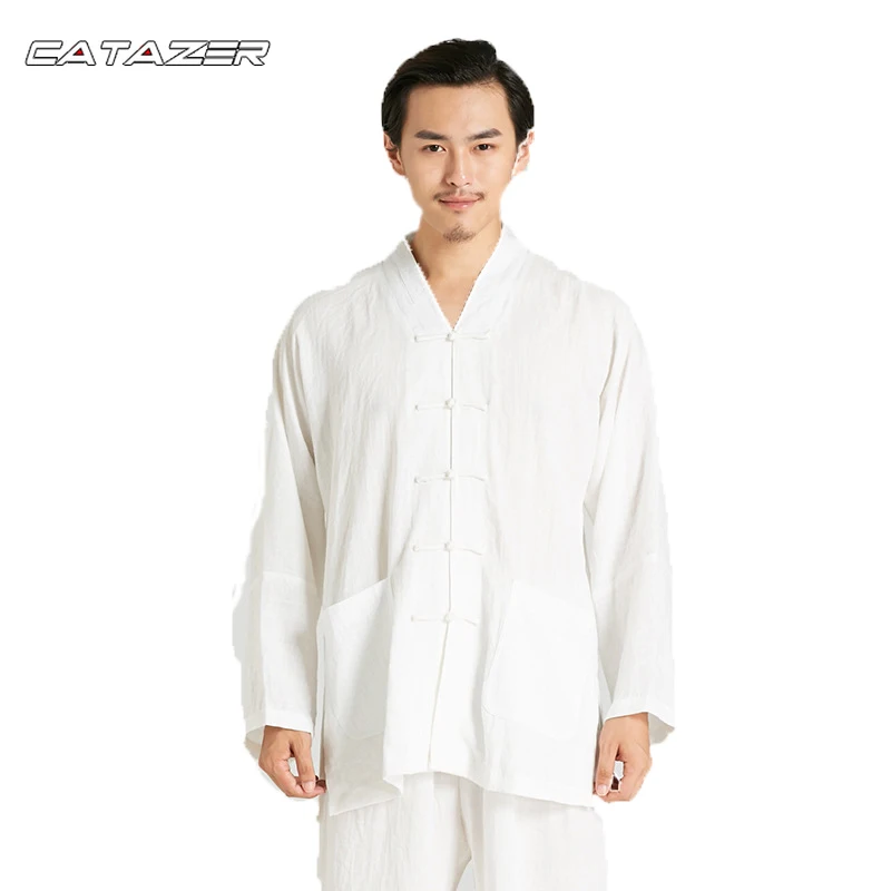 

Wudang Taoist Suit Shaolin Monk Kung Fu Uniform Tai Chi Wing Chun Jacket and Pants Custom Tailored Need Measurements