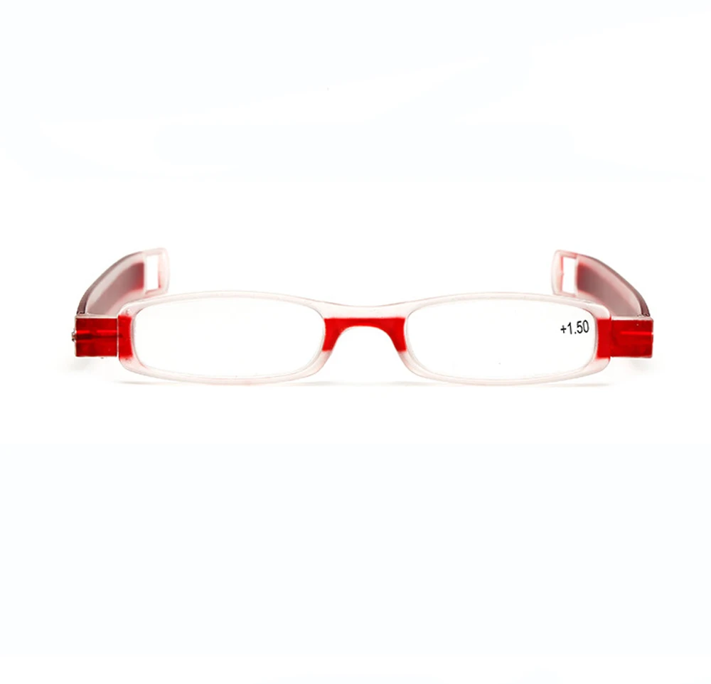 Foldable Portable Reading Glasses Women Men Mini Colorful Superlight 360 Rotating Anti Blu Classic Fashion 1 2 3 to 4