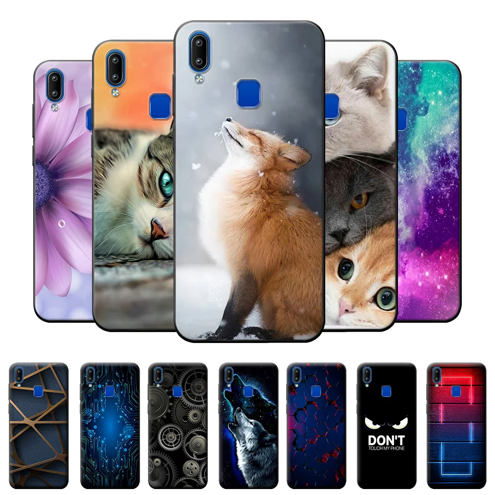 Чехол для Vivo V91C чехол s TPU силиконовый чехол для Vivo Y91C Y 91 C мягкие Мультяшные из ТПУ чехол для телефона чехол для Vivo Y91C Y 91C бампер 6,22'