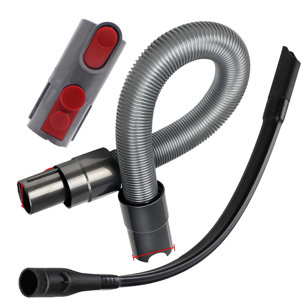 

Flexible Crevice Tool +Adapter + Hose Kit For Dyson V8 V10 V7 V11 Vacuum Cleaner For As A Connection And Extension