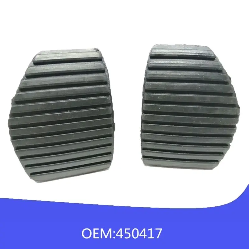 1Pair Clutch Brake Pedal Rubber Cover For Peugeot for Citroen 1007 207 208 301 307 308 508 C3 C4 C5 C6 C8 Brake Clutch Pedal Pad