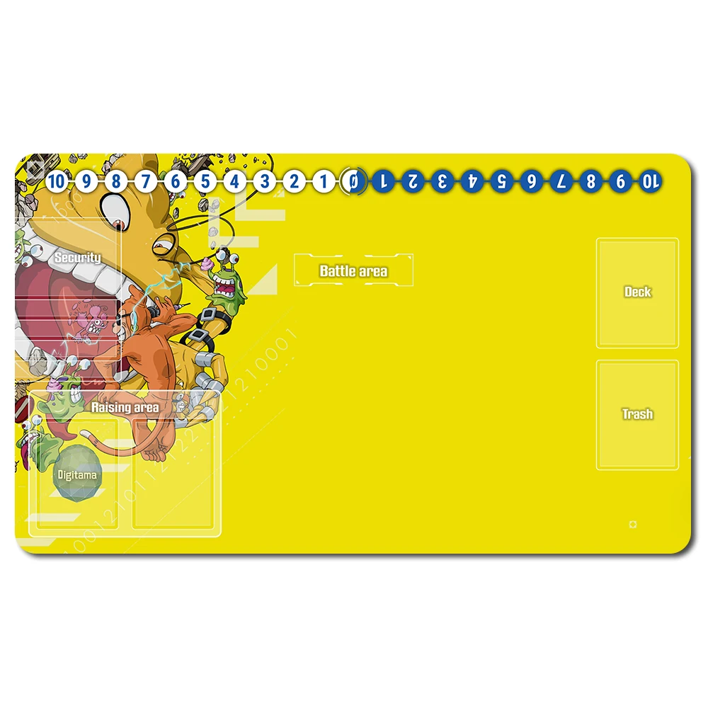 

695495 - Board Game DTCG Playmat Table Mat Size 60X35 cm Mousepad Play Mats Compatible for Digimon TCG CCG RPG