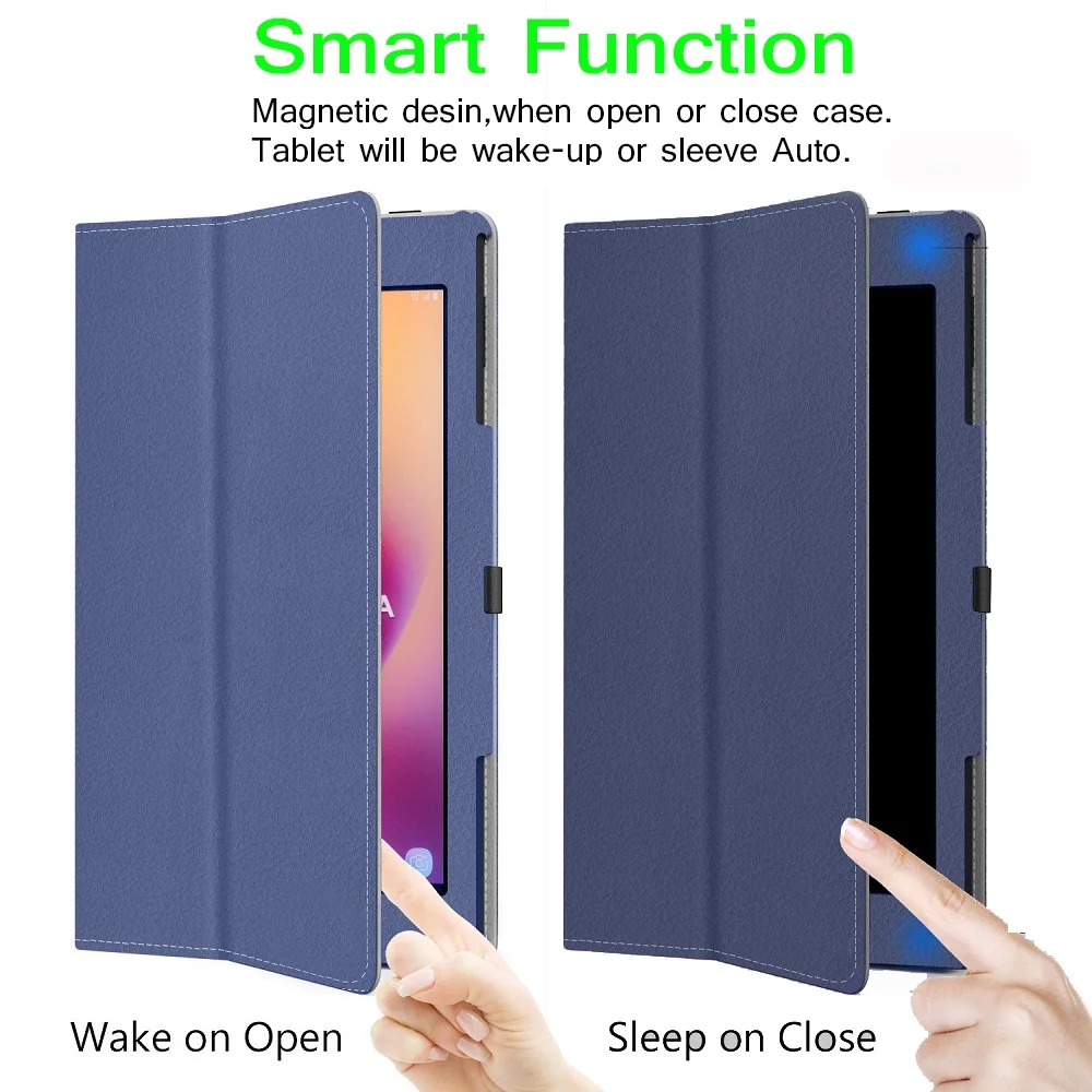 Folio Coque for Samsung Galaxy Tab A 8.0 2019 S Pen SM-P200 P205 Case Magnetic Smart PU Auto-Sleep for Samsung P200 Stand Cover