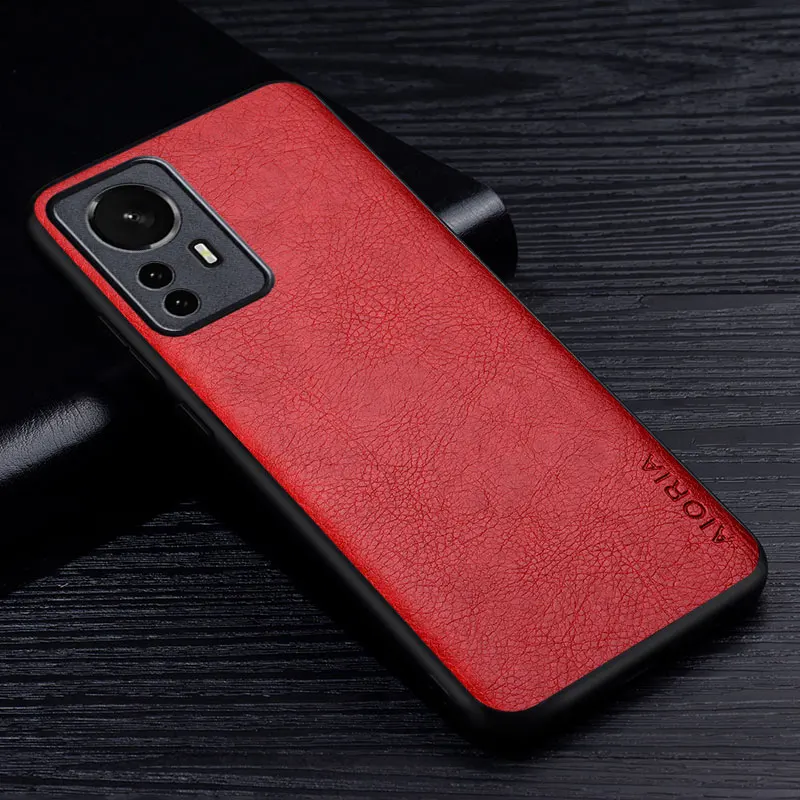 Leather Case For Xiaomi 12T Pro 12X 12S Pro Lite 5G High Grade Texture Retro Litchi Pattern Back Cover for xiaomi 12 ultra case